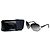 Fendi Sonnenbrille aus silbernem Metall