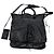 Borsa in pelle navy Balenciaga City Blu navy