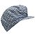 Berretto Dior a scacchi blu navy e bianco in cotone