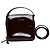 Céline Bolsa de mão de couro roxo envernizado Celine Case com aba