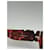 Lunettes de soleil en plastique marron Yves Saint Laurent  - vue 2