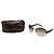 Gafas de sol de plástico marrón Loewe Castaño