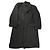 Abrigo de lana negro Yves Saint Laurent