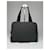Borsa a mano in cotone grigio Prada - vista 5