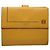 Cartera de cuero amarilla Loewe Puzzle Amarillo