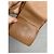 Céline Cartera de cuero marrón Celine Triomphe Castaño - vista 5
