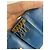 Borsa in pelle blu Lockme di Louis Vuitton - vista 5