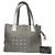 Chanel Cambon Silber Polyester Handtasche
