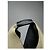 Borsa a mano in poliestere beige MM6 - vista 3