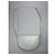 Borsa a mano in pelle verniciata bianca Givenchy Infinity Bianco - vista 4