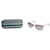 Versace Silberne Metallsonnenbrille  - Ansicht 1