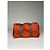 Prada Diagramme orange Polyester-Handtasche - Ansicht 4