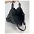 Borsa a mano in cotone nero Hermès - vista 2