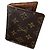 Braune Lederhandtasche von Louis Vuitton