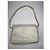 Autre Marque Borsa in pelle bianca non firmata Bianco - vista 4