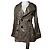 Burberry Waterloo grauer Polyester-Trenchcoat