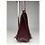 Borsa in pelle bordeaux 4G di Givenchy Bordò - vista 4