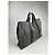 Borsa a mano in cotone grigio di Hermès - vista 2