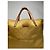Gucci Jackie Vintage Handtasche aus gelbem Polyester - Ansicht 2