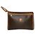Céline Clutch in pelle marrone vintage Celine Triomphe