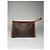 Céline Clutch in pelle marrone vintage Celine Triomphe - vista 4