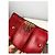 Borsa in pelle rossa Dauphine di Louis Vuitton Rosso - vista 5
