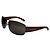 Gafas de sol de plástico marrón Prada Castaño