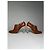 Dries Van Noten Brauner Lederabsatz - Ansicht 3