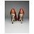 Dries Van Noten Brauner Lederabsatz - Ansicht 5