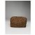 Pochette Knot in cotone marrone di Bottega Veneta - vista 4