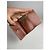 Borsa in pelle marrone Louis Vuitton Lockme - vista 4