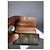 Borsa in pelle marrone Louis Vuitton Lockme - vista 4