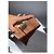Borsa in pelle marrone Louis Vuitton Lockme - vista 5