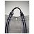 Hermès Grey Cotton Handbag - view 3