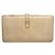 Cartera de cuero beige Chanel Timeless/Classique