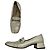 Céline Celine Triomphe White Leather Flat