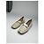 Céline Celine Triomphe White Leather Flat - view 4