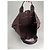 Borsa a mano in cotone nero Hermès - vista 4