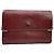 Cartera de cuero patentado burdeos de Cartier