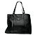 Borsa in pelle nera ANNE KLEIN Nero