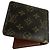 Borsa in pelle marrone Louis Vuitton Flore
