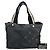 Schwarze Polyester-Handtasche Chanel Cambon