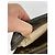 Clutch in pelle marrone Louis Vuitton Marly Dragonne - vista 3