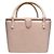 Autre Marque Borsa in pelle rosa non firmata