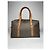 Borsa a mano in pelle marrone BB Reporter di Balenciaga - vista 5