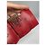 Borsa in pelle rossa Dauphine di Louis Vuitton Rosso - vista 3