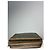 Clutch in pelle grigia Dior DiorAddict Grigio - vista 5