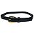 Balenciaga Black Leather Belt