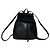 Schwarzer Leder-Rucksack von Issey Miyake