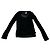 Prenda de punto de poliéster negro Versace Jeans Couture
